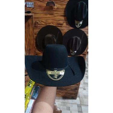 Imagem de Chapéu preto aba 12 EC8018 - Chapéus Eldorado company, 57