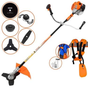 Imagem de Roçadeira Vulcan VR520-H À Gasolina Motor 2 Tempos 52cc 2,5HP de Potên