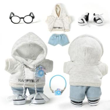 Imagem de Conjunto de roupas para bonecas ARTST, 17 cm, boneca, estilo casual, 6