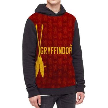 Imagem de Moletom Com Capuz Harry Potter Ref:399 - smoke, Preto, M