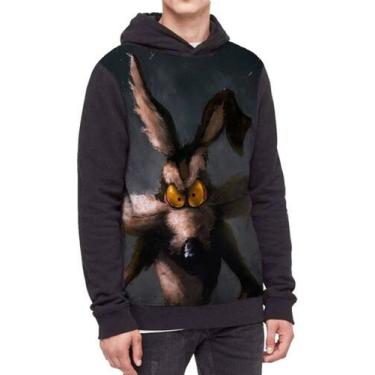 Imagem de Moletom Com Capuz Coiote Ref:531 - smoke, Preto, GG