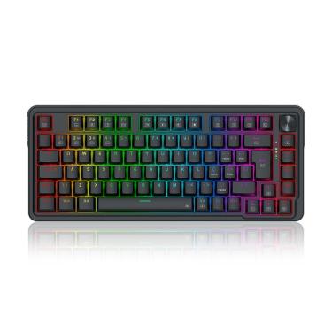 Imagem de Teclado Mecânico Redragon Ucal Pro Rgb Switch Marrom Preto