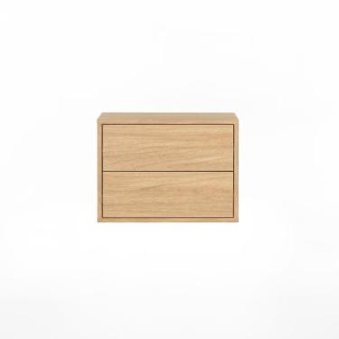 Imagem de Mesa de Cabeceira Suspensa Har 2 Gavetas - 45 cm x 35 cm - Casavee, Ta