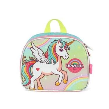 Imagem de Lancheira Escolar Luxcel Up4You Unicórnio Colorido-Feminino