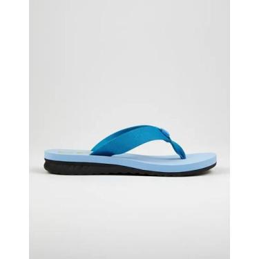 Imagem de Chinelo Feminino DuRio Air  Palmilha Macia, Moda Verão e Bem Estar, Az