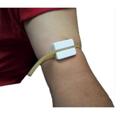 Imagem de kit 10 Garrote Para Procedimentos Punção Venosa ideal para uso em, laboratório, hospitais e clinicas