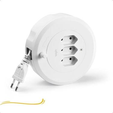 Imagem de Extensão Elétrica Carretel 5M 2P 10A - ELGIN