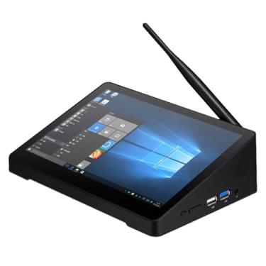 Imagem de Mini PC Tablet H7 de 7 polegadas, computador industrial Windows 10 com processador N4020, 3 GB de RAM, 64 GB de armazenamento, design tudo-em-um, antena dupla