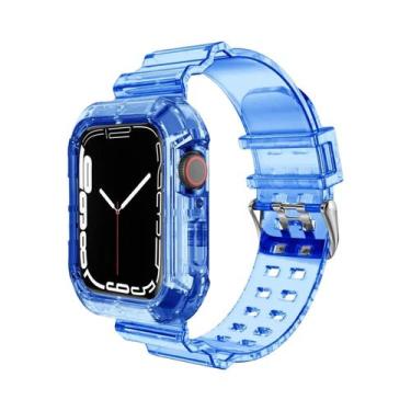 Imagem de Capa Transparente Para Apple Watch Series 9 8 7 6 SE 5 49mm 45mm 44mm 