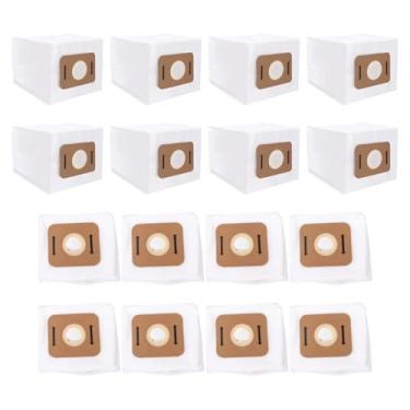 Imagem de Pacote com 16 sacos de vácuo VACBP6 de substituição compatível com aspirador de pó Atrix Ergo mochila, peça de substituição de saco de pó VACBP1 VACBPAI VACBP36V