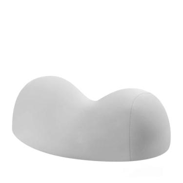 Imagem de Travesseiro de pescoço pequeno, alivia a dor cervical no pescoço, almofadas de pescoço de espuma viscoelástica macia, suporte de contorno, relaxa a dor no ombro com capa suave e respirável, inodoro