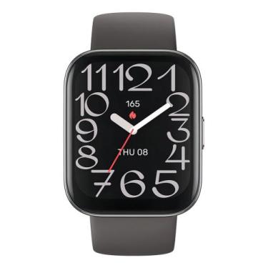 Imagem de Amazfit Bip 5 Unity A2324 Alexa Tela 1.91 Prata Preto 2024 Prateado Me