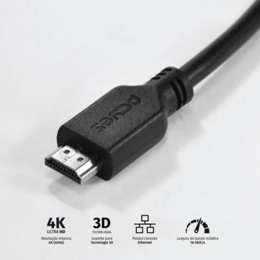 Imagem de Cabo hdmi 2.0 macho 10 metros - phm20-10 - PCYES