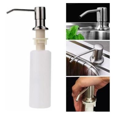 Imagem de Dispenser Dosador Bancada Sabão Sabonete Líquido Detergente - VBT Deco