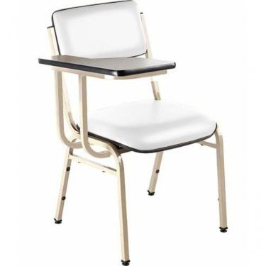Imagem de Cadeira Universitária Para Auditórios Linha Hotel Smart Branco