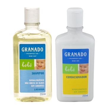 Imagem de Kit 1 Condicionador Infantil Granado Bebê Tradicional 250ml