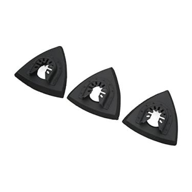 Imagem de Almofada de Lixa Multiferramenta Oscilante de 3 Unidades Kit de Conjunto de Liberação Rápida Triangular Eficiente Com ABS e Materiais de Aço Inoxidável para Usuários Chicago