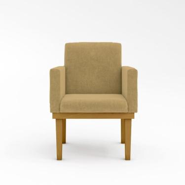 Imagem de Poltrona Com Base Decoração Capuccino