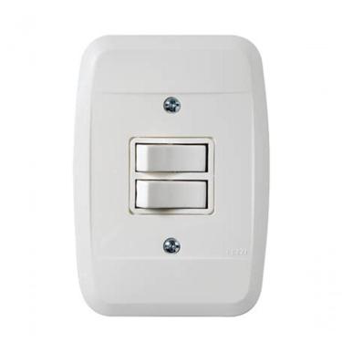Imagem de Interruptor Embutir Simples 2 T.s Branca 42100 - Pezzi