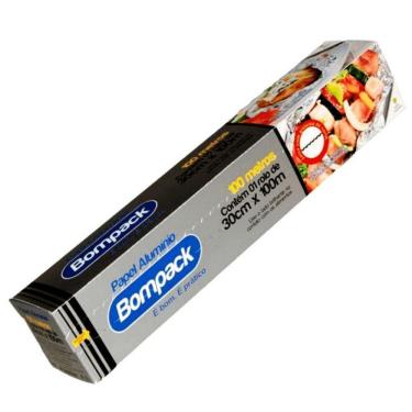 Imagem de Papel Aluminio 0,30x100 Mts Bompack