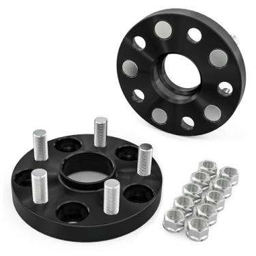 Imagem de Cmd motoring Espaçadores de roda 5x114,3 5x4,5 20 mm/0,8''-Hubcentric 67,1 mm | Pinos M12x1,5 | Compatível com Hyundai Genesis/Elantra/Sonata | Mazda 3/CX-5 | Kia Soul/Optima | CNC forjado 2 peças