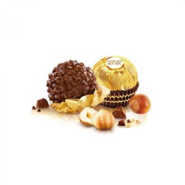 Imagem de Chocolate Ferrero Rocher 12 Unidades - A Experiência Dourada da Elegân
