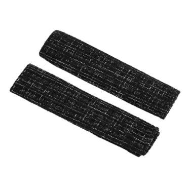 Imagem de Partuto Capa de cinto de segurança cinza poliéster 24 cm almofada almofada de ombro almofada 2 peças