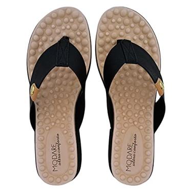 Imagem de Tamanco Feminino Modare Anabela Conforto Preto 34