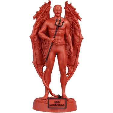 Imagem de Estátua Exu Morcego Imagem Umbanda Candomblé (Cor Sanguis Obscurus)