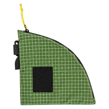 Imagem de Suporte de filtro, organizador de filtro de café portátil exclusivo em forma de leque | Capa de papel de filtro impermeável, bolsa de armazenamento de papel reutilizável, bolsa de moedas