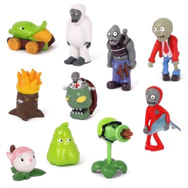 Imagem de Figure Toy Collect Plants vs Zombies Peashooter x10