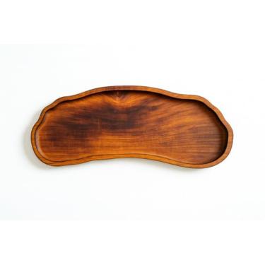 Imagem de Tábua Servir Oval Madeira Garapeira 60cm