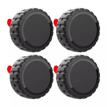 Imagem de Suporte ultra magnético de 4 peças compatível com AIRTAG | Selado à prova de água | Design minimalista | Fita extra 3M para montagem opcional, capa magnética para carro compatível com AIRTAG