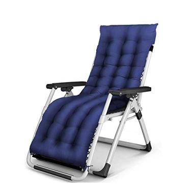 Imagem de Cadeiras de pátio, cadeiras dobráveis com gravidade zero, reclináveis, para uso ao ar livre, poltronas dobráveis ajustáveis para deck, pátio, praia, quintal, pacote durável