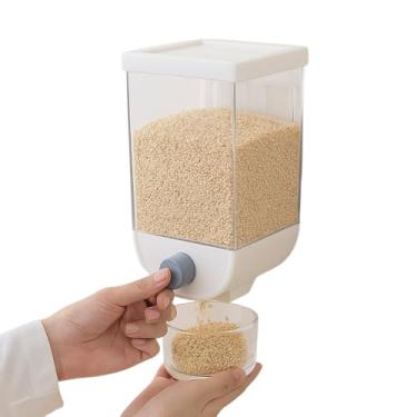 Imagem de Organizador Dispenser Suspenso Multiuso 1000ml – Dosador Automático, Parede, Tampa Vedada, Transparente