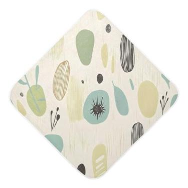 Imagem de Toalhas de bebê com capuz ultra macias absorventes toalhas de banho de algodão musselina fundo de primavera para recém-nascidos bebês bebês 89 x 89 centímetros