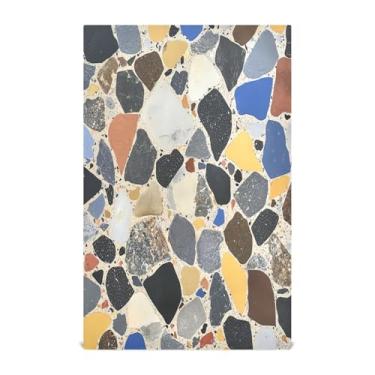 Imagem de CEBUGI Conjunto de 4 toalhas de cozinha macias e absorventes toalhas de prato de cozinha reutilizáveis toalhas de mão toalhas de prato de chão de terraço para cozinha 71 x 45 cm