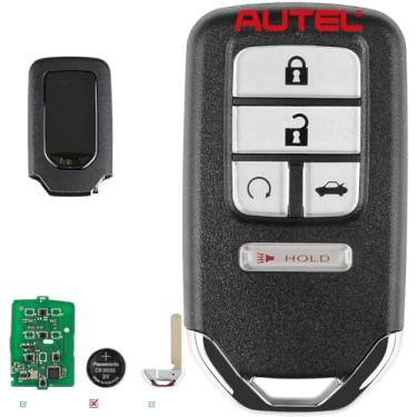 Imagem de Autel Maxim Ikeyhd5Tpr Chave Ikey Programável De 5 Botões Estilo Honda, Trava, Destrava, Partida Remota, Porta-Malas, Entrada Sem Chave, Carro Flip Para Honda.