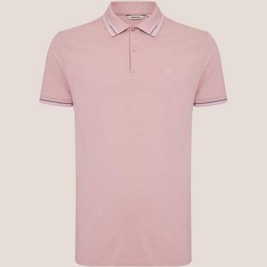 Imagem de Camisa Polo Dudalina Jacquard Frisos Masculino-Masculino