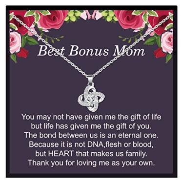 Imagem de Your Always Charm Conjunto de colar de mãe e filha para minha filha, joias de coração combinando, presentes de mãe de filhas, presentes para mulheres, presentes para meias de Natal para mulheres,