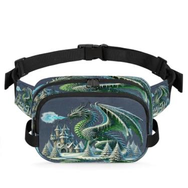 Imagem de Pochete laranja de abóbora de outono para mulheres e homens com alça ajustável, bolsa transversal, bolsa de peito, bolsa tiracolo, Cor 5