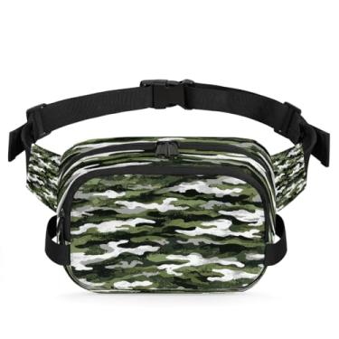 Imagem de Pochete de mármore azul escuro para mulheres e homens com alça ajustável, bolsa transversal, bolsa de peito, bolsa tiracolo, Cor 11