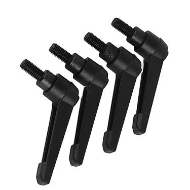 Imagem de Generic Punho de Fixação Ajustável Durável Dos Botões da Máquina do Metal para a Máquina-ferramenta, Punho Masculino da Braçadeira Linha, Universal, 4 Pces (Comprimento do parafuso 16MM)