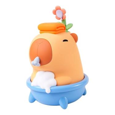 Imagem de DimyFew Dispensador de Espuma Elétrico Automático em Formato de Fofa, Máquina de Fazer Sabonete Automático, Espumador de Shampoo, Material de Silicon, azul, Tamanho real