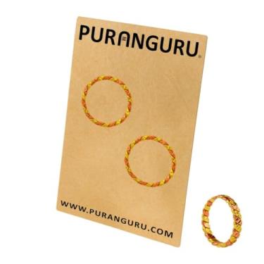 Imagem de PURANGURU Anéis Ashtadhatu | Pacote com 2, Metal, Sem pedra preciosa