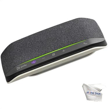 Imagem de Pacote GTW com Poly Sync 10 USB-A/C versão das equipes do viva-voz, para transmissão de voz/vídeo, aprendizado à distância, trabalho remoto, aplicativos de conferência - Zoom, Webex, Meet, Teams