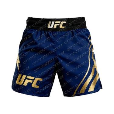 Imagem de Shorts De Treinamento UFC Para Homens E Mulheres, Secagem Rápida, Resp