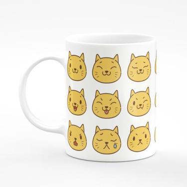 Imagem de Caneca Personalizada Emojis Gatinhos - Canecas S.A.