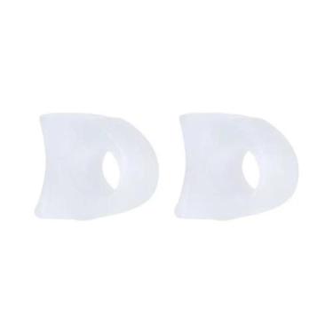 Imagem de Separadores De Dedos De Silicone Protetor De Joanete Ferramenta Ortopé