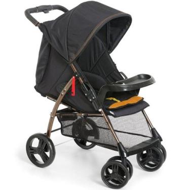 Imagem de Carrinho de Bebe Passeio Galzerano San Remo Preto Cobre